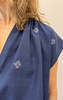 Two Khadi Shirt - Navy - Thumbnail 4