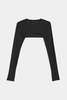 Splits59 Amelia Airweight Lite Shrug - Black - Thumbnail 3