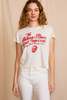 People of Leisure The Rolling Stones Love You Live Tee - White - Thumbnail 1