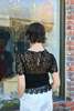 Clare V. LouLou Top - Black Lace - Thumbnail 2