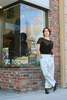 Clare V. LouLou Top - Black Lace - Thumbnail 4