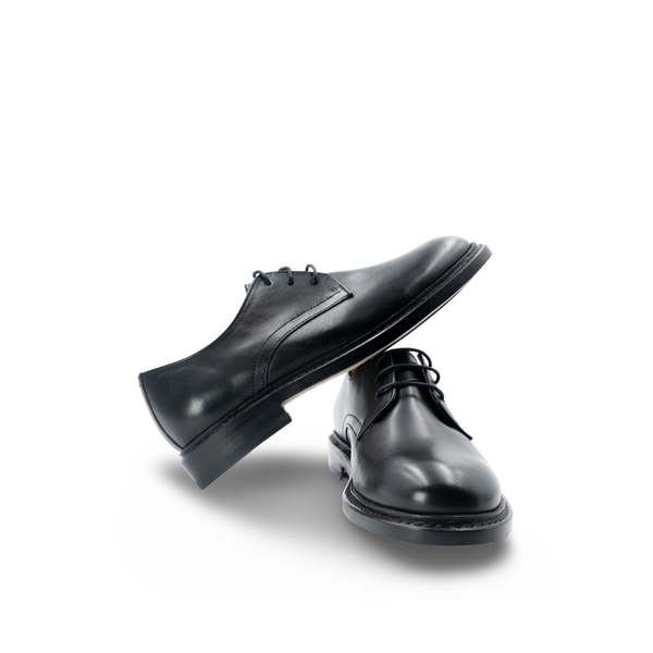 SAJA Plain Derby - Black