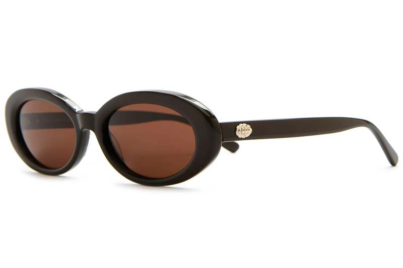 Crap Eyewear The Sweet Leaf Sunglasses - Espresso/Polarized Amber