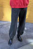 Le Bon Shoppe French Terry Balloon Pants - Coal Grey - Thumbnail 2