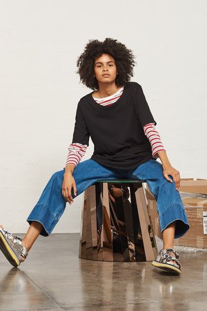 Kowtow Building Block Relaxed Tee Kowtow Building Block Relaxed Tee