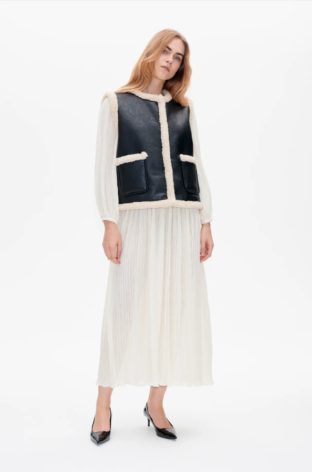 【BAUM UND PFERDGARTEN】fair isle vest Decka Plaid Vest by Baum und Pferdgarten | Rent the Runway