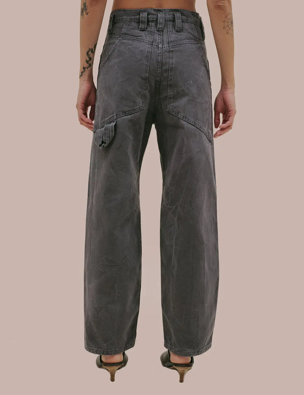 ECKHAUS LATTA Double Knee Baggy Jean | Garmentory