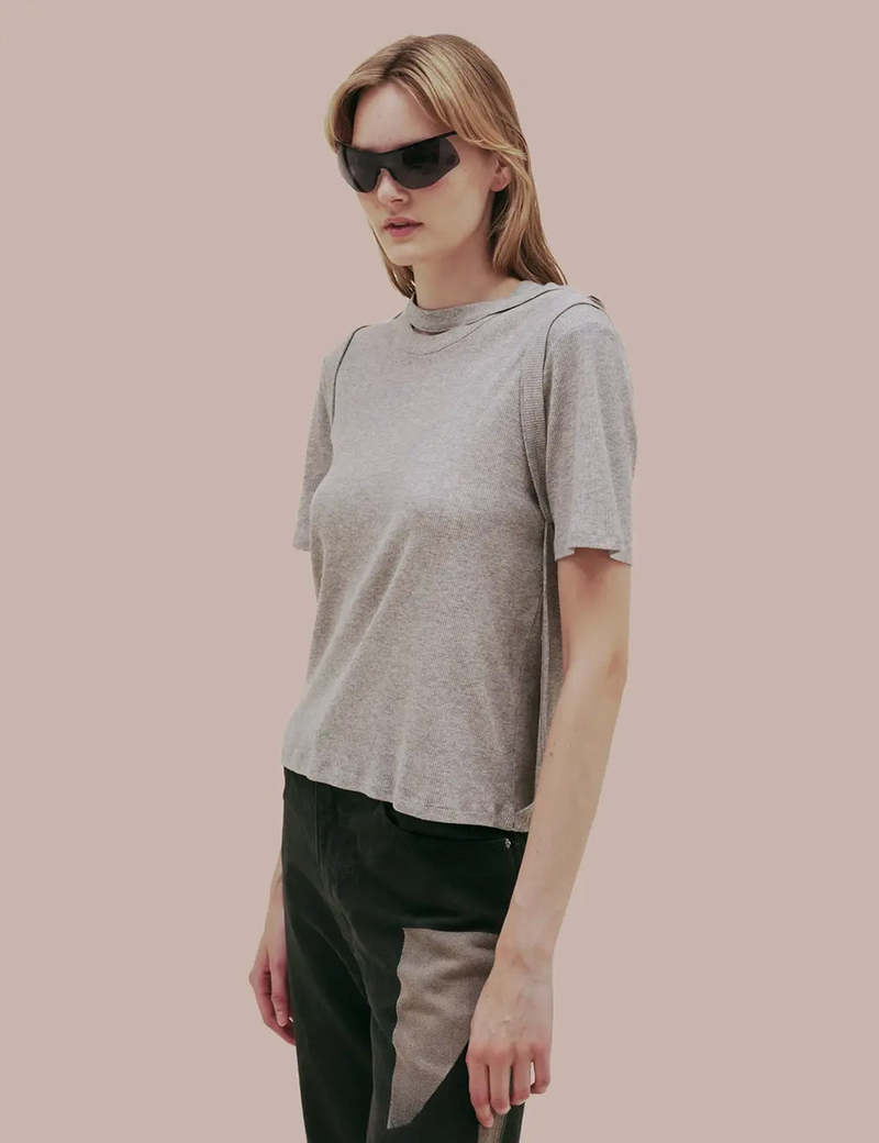 【関税込み】Eckhaus Latta Tシャツ LAPPED TEE