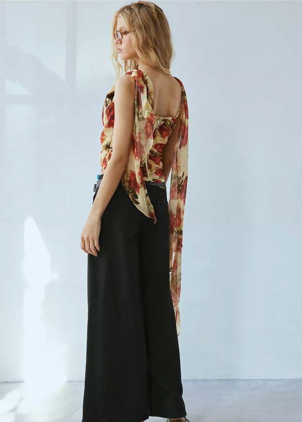 For Love & Lemons Harper Top with Drapery | Garmentory