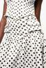 Ganni Printed Double Satin Long Pocket Skirt - Egret - Thumbnail 2