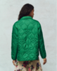 The Great. Daisy Quilted Jacket - Dill - Thumbnail 2