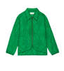 The Great. Daisy Quilted Jacket - Dill - Thumbnail 4
