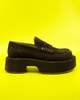 JW ANDERSON Suede Platform Moccasins - Brown - Thumbnail 2