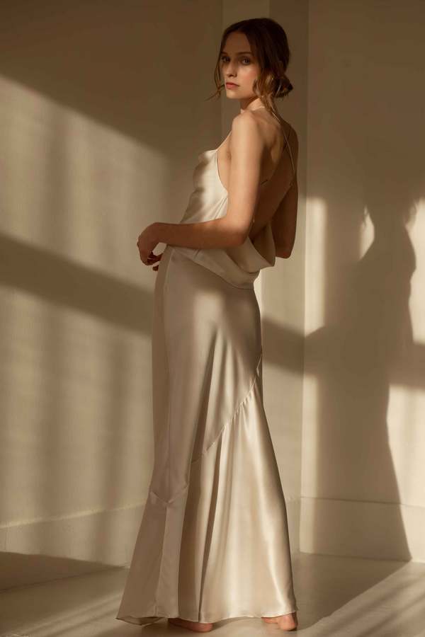 Jacoba Jane Vienna Skirt - Bone