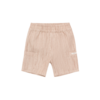 Donsje Aleid Shorts - Rust - White Striped - Thumbnail 1