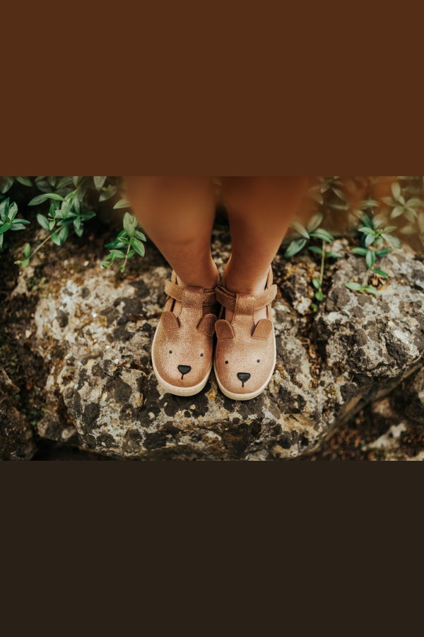 Donsje Esterre Shoes - Bronze Metallic Leather