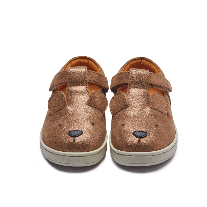 Donsje Esterre Shoes - Bronze Metallic Leather