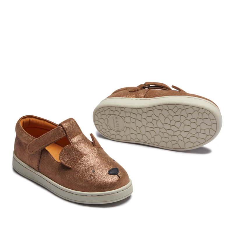 Donsje Esterre Shoes - Bronze Metallic Leather