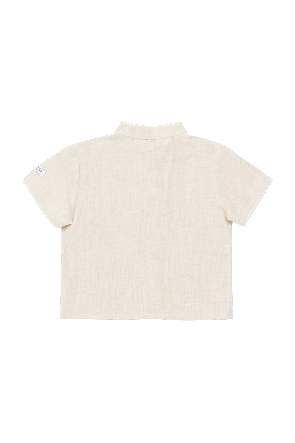 Donsje Intan Linen Shirt - Soft Sand