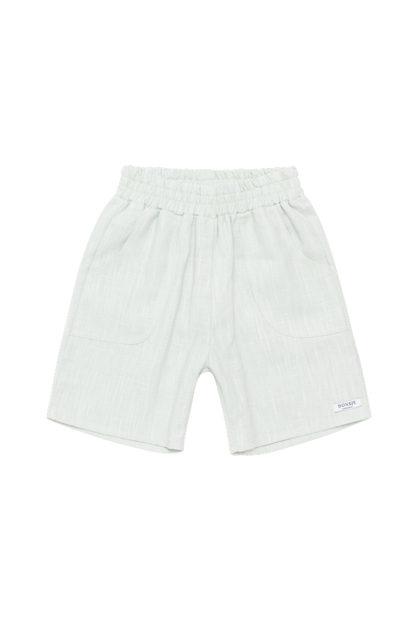 Donsje Loanni Linen Shorts - Mint Green