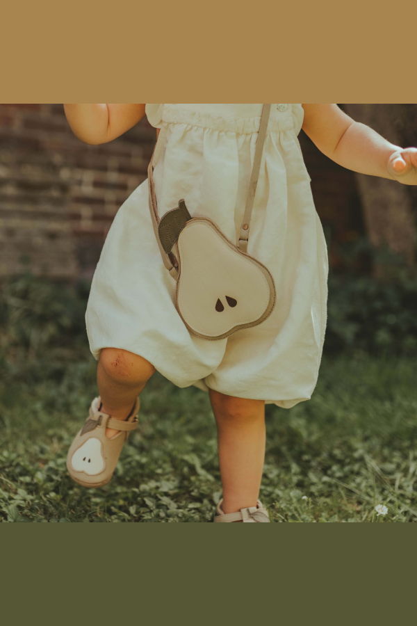 Donsje Nanoe Fruit Purse - Taupe Nubuck