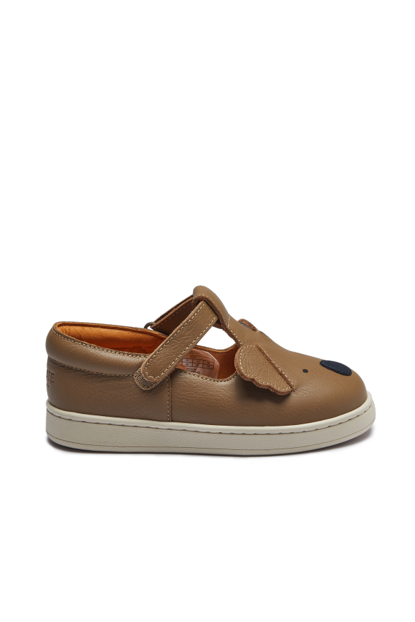 KIDS Donsje Sunni Classic Shoes - Truffle Leather