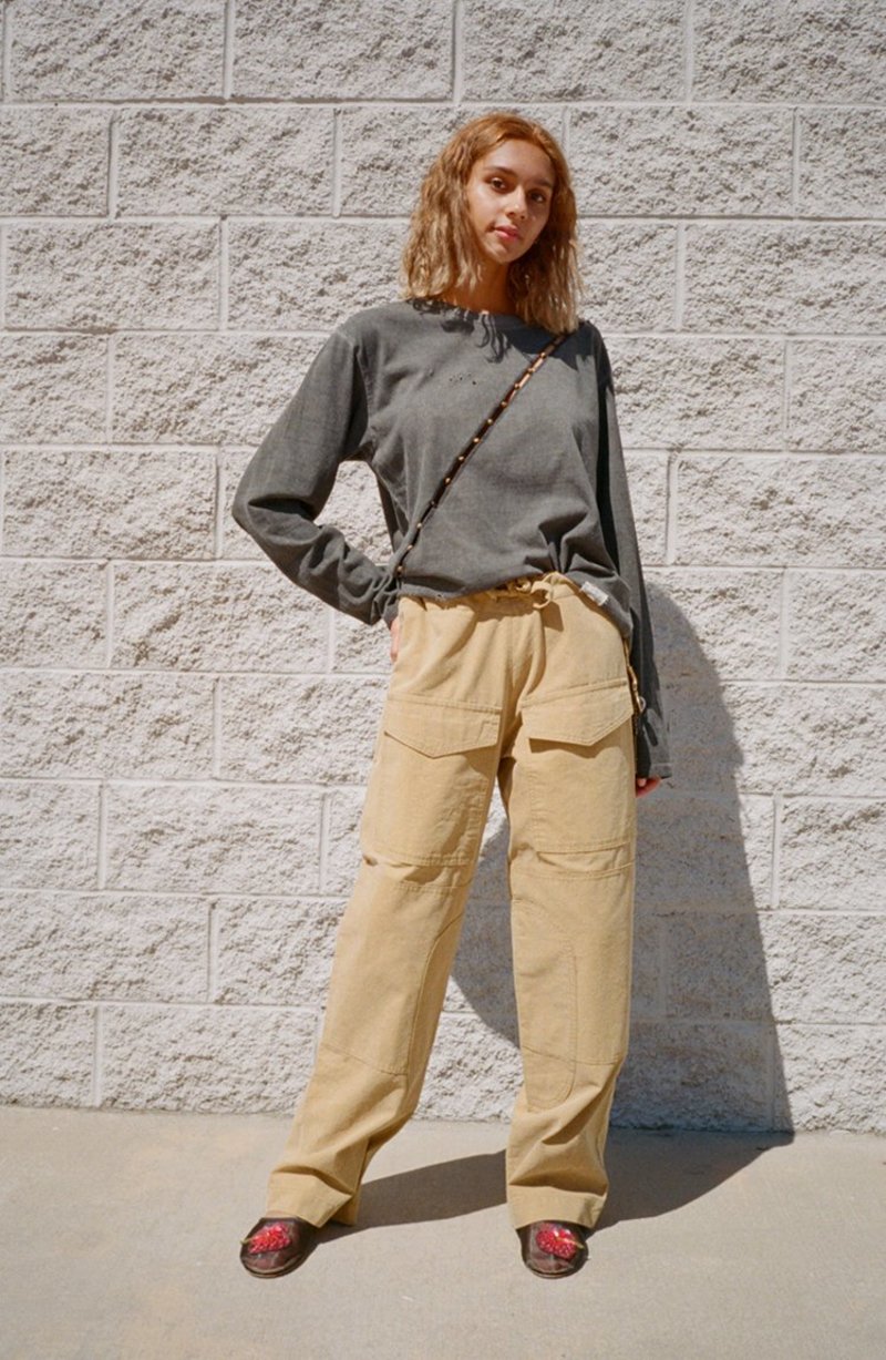 HYEIN SEO 関税込 パネルパンツ Hyein Seo - VENTED TROUSER | HBX - ハイプビースト(Hypebeast