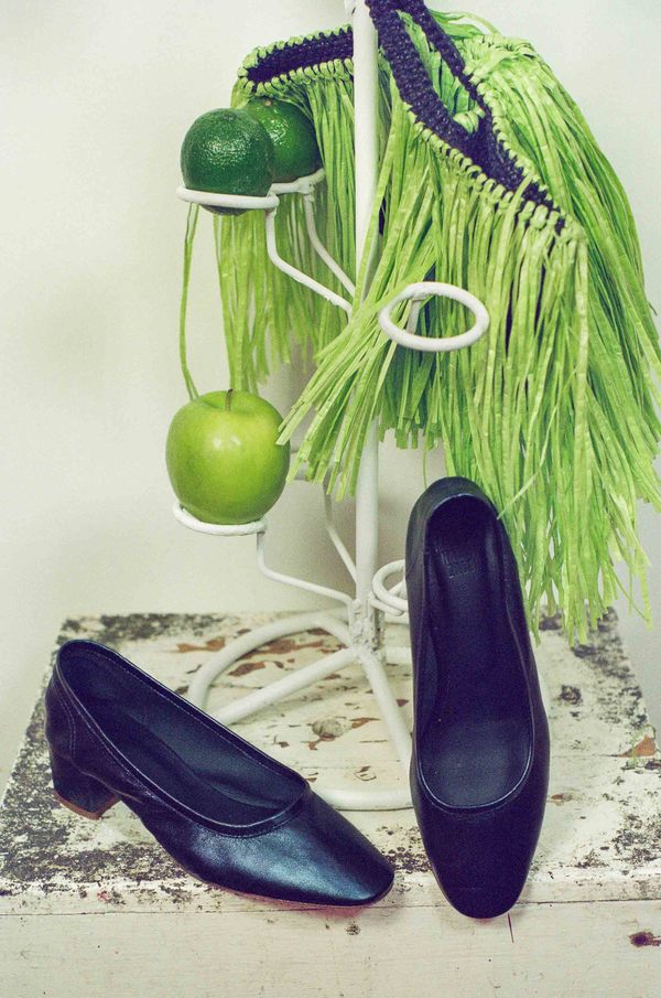 Maryam Nassir Zadeh Roberta Ballerina Midnight Blue on Garmentory