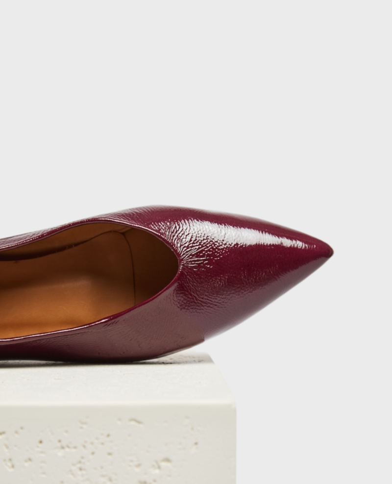 Coclico Dulce Flat - Cordovan Coclico Dulce Flat - Cordovan