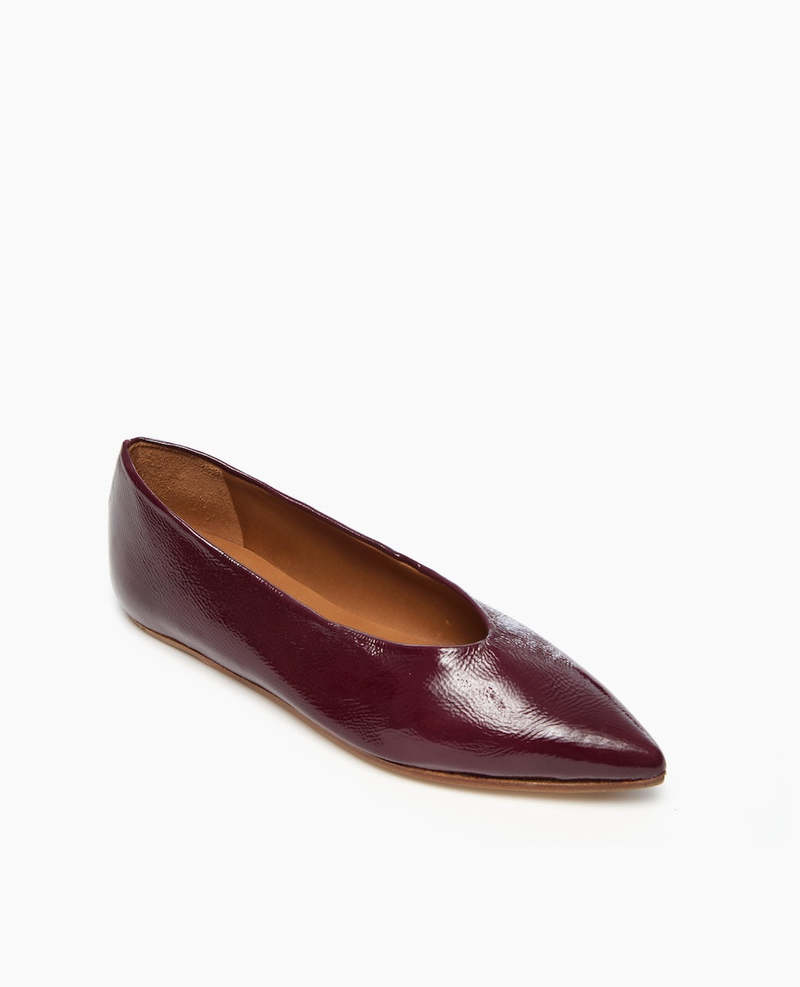 Coclico Dulce Flat - Cordovan Coclico Dulce Flat - Cordovan