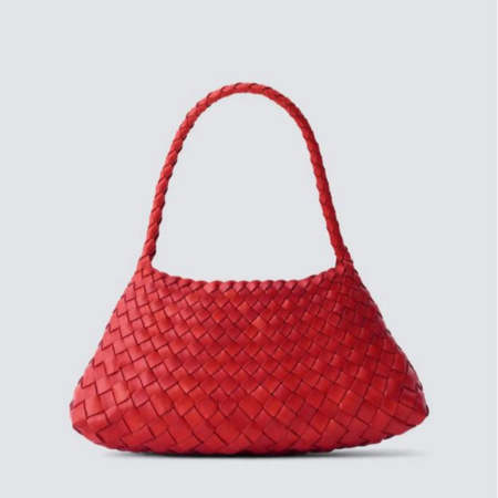 Dragon diffusion rosanna ブラック Dragon Diffusion - Rosanna Dark Brown Woven Leather Bag