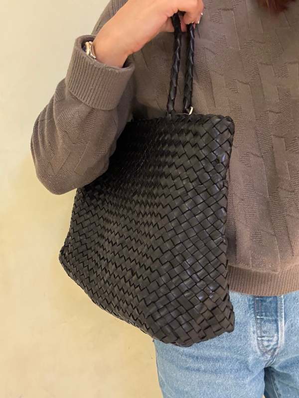 Dragon Diffusion Vintage Mesh Tote - Black