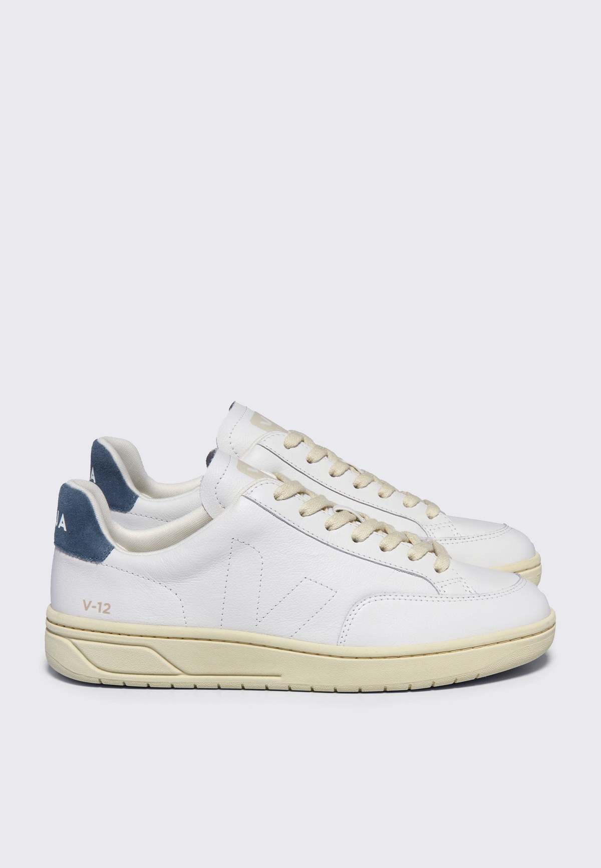 VEJA V 12 Stitch OT Leather sneakers - Extra White
