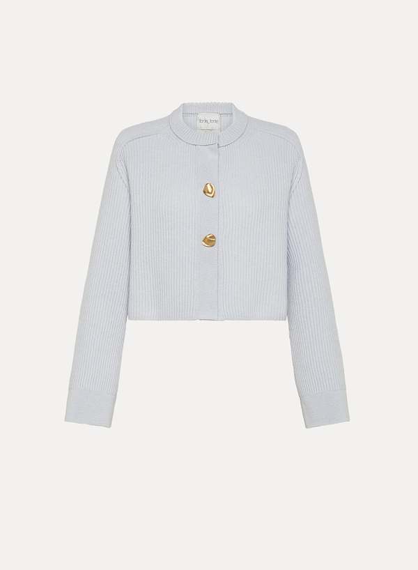 Forte Forte Cropped Cardigan - Luna | Garmentory