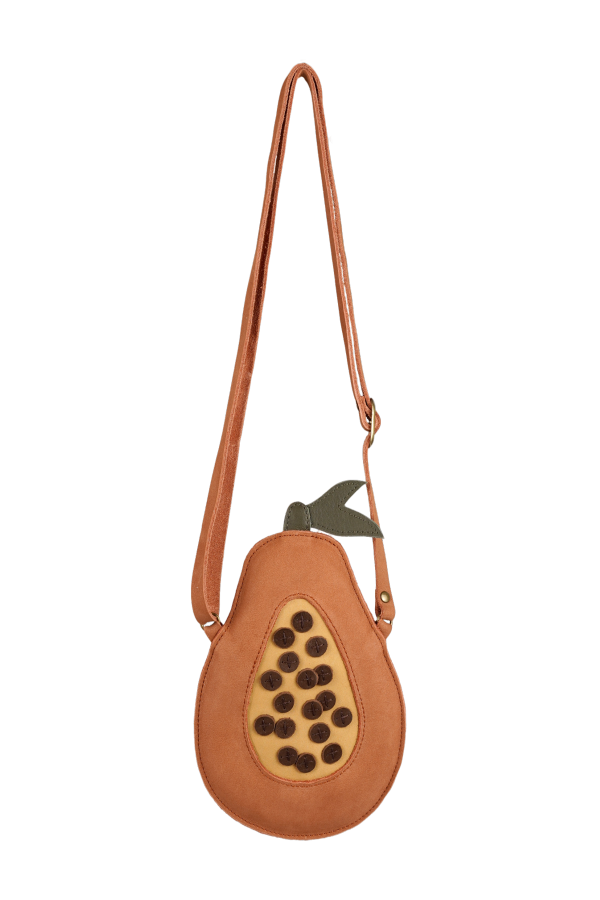 Donsje Nanoe Fruit Purse - Walnut Nubuck
