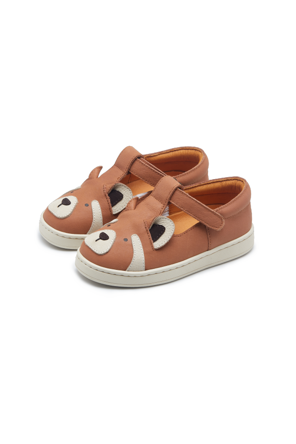 KIDS Donsje Sunni Special Shoes - Walnut Leather