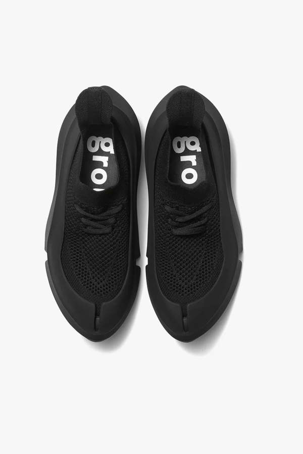 grounds ORCA PAINT BLACK GRAY スニーカー ORCA PAINT - BLACK GRAY / BLACK PAINT (オルカ ペイント