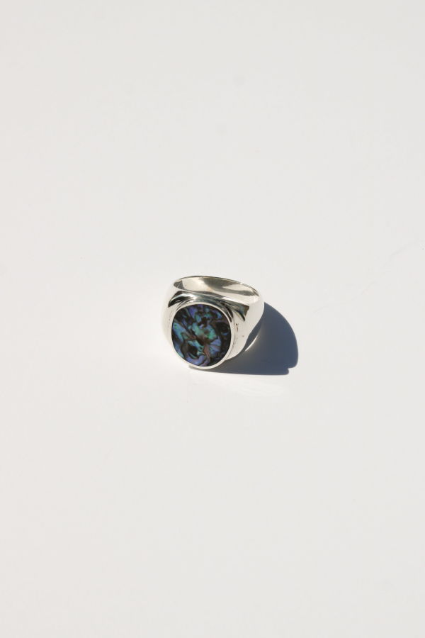 Odissea NY Perlmutte Abalone Ring