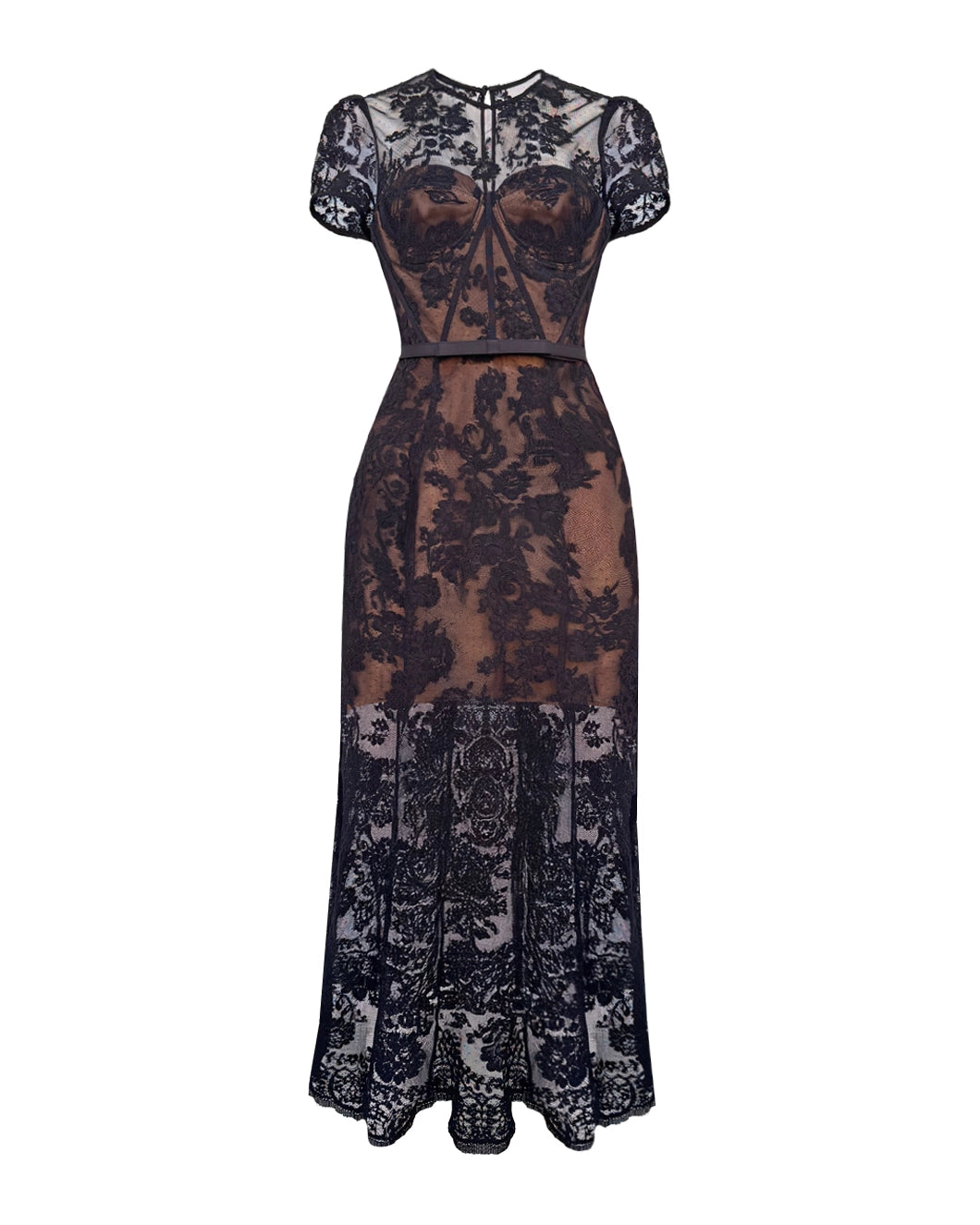オールインワン・サロペット Self-Portrait Lace Bustier Midi Dress Self-Portrait-Lace-Bustier-