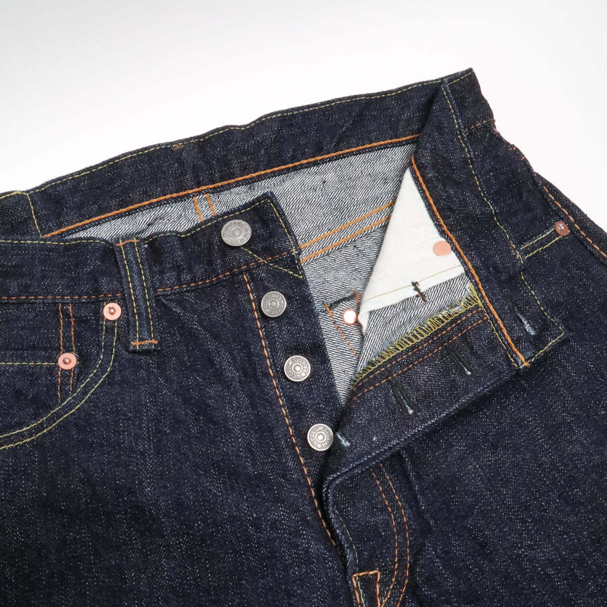 Pure Blue Japan XX-003 14oz Selvedge Denim Regular Straight - Indigo - Image 6 of 6