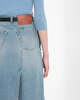 Victoria Beckham Denim Wrap Detail Skirt - Pale Blue Wash - Thumbnail 6