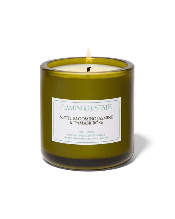 Flamingo Estate Night Blooming Jasmine & Damask Rose Candle