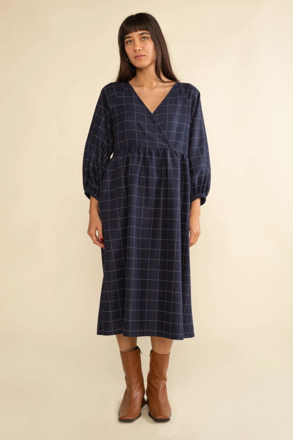 NLT Colette Check Dress