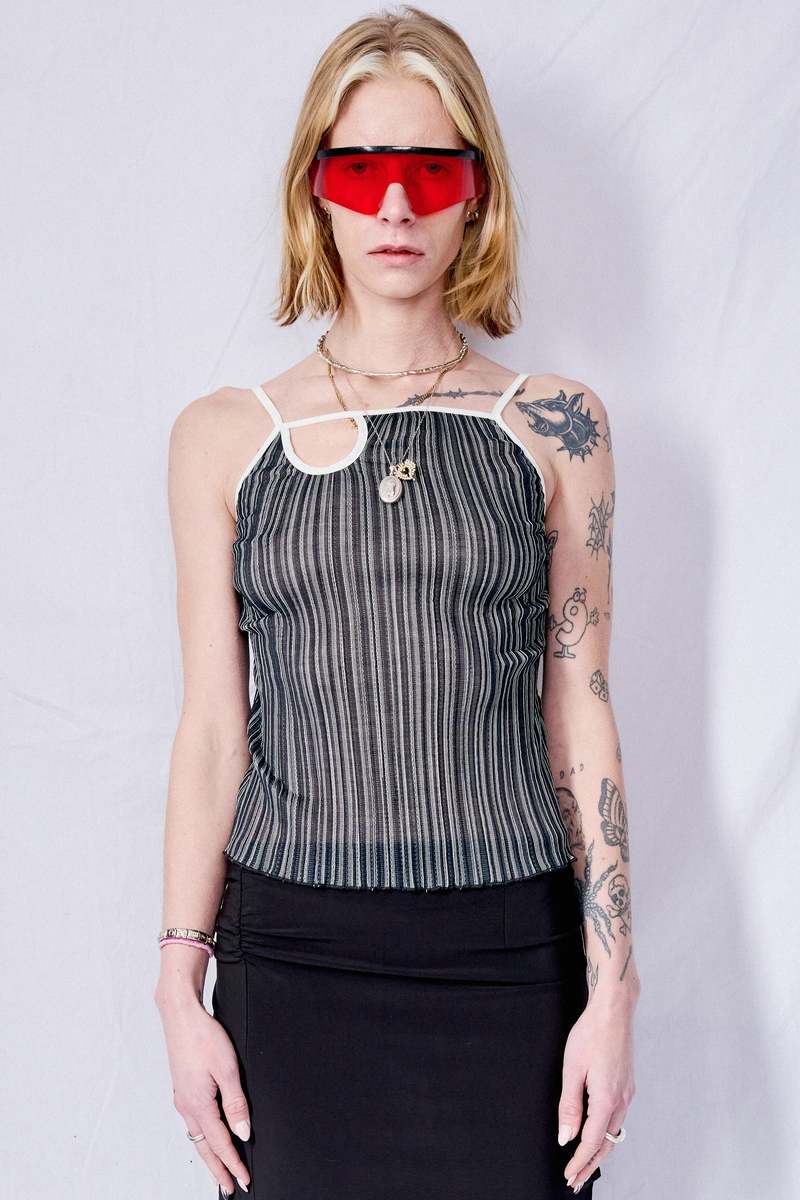 Wynn Hamlyn Billie Top - Black/White Wynn Hamlyn Billie Top - Black/White