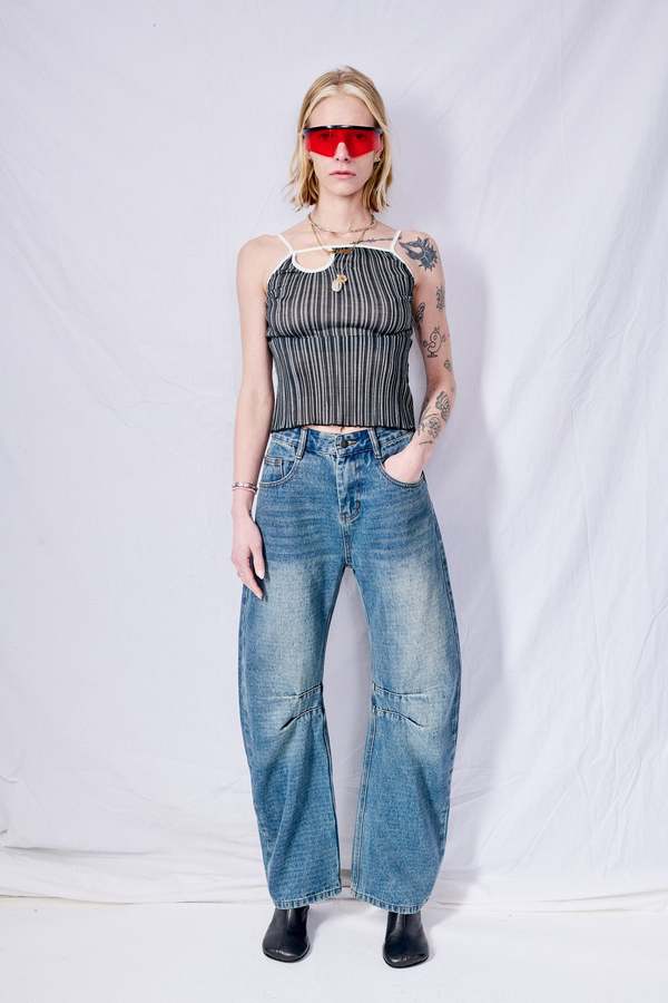 Wynn Hamlyn Billie Top - Black/White Wynn Hamlyn Billie Top - Black/White
