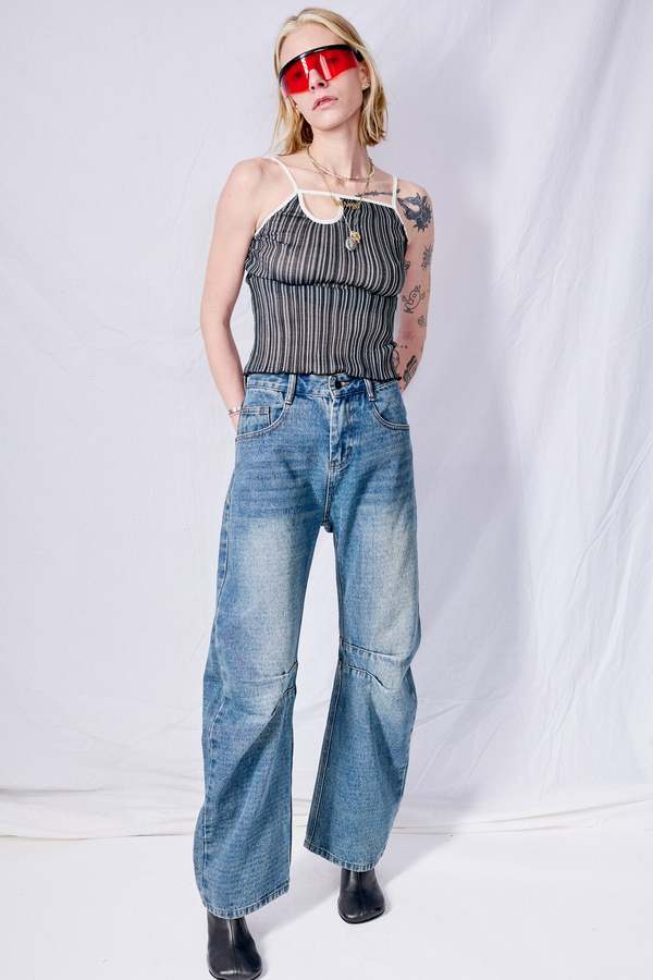 Wynn Hamlyn Billie Top - Black/White Wynn Hamlyn Billie Top - Black/White