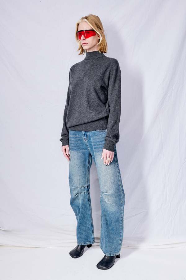Wynn Hamlyn Indigo Darted Leg Jeans