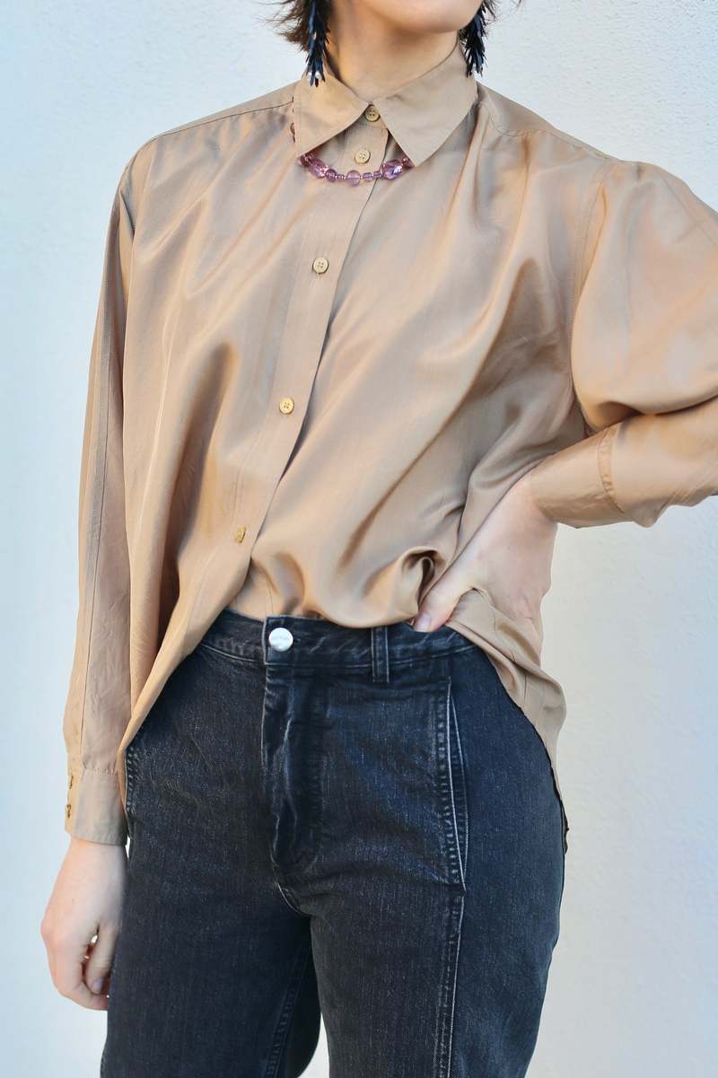 rachel comey コットンシャツ Rachel Comey Risa Top - Khaki | Garmentory