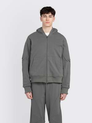 Fox x Kiko Kostadinov Sherpa Zip Jacket - Dark Stn | Garmentory