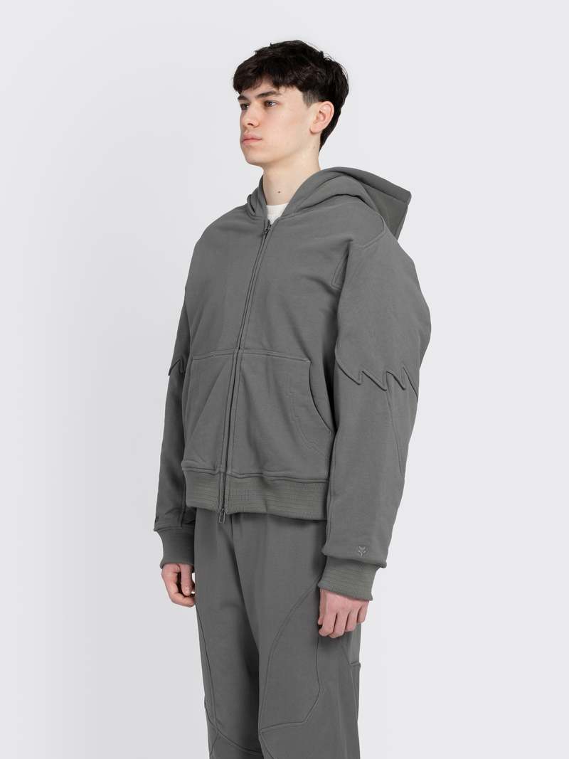 Fox x Kiko Kostadinov Sherpa Zip Jacket - Dark Stn | Garmentory